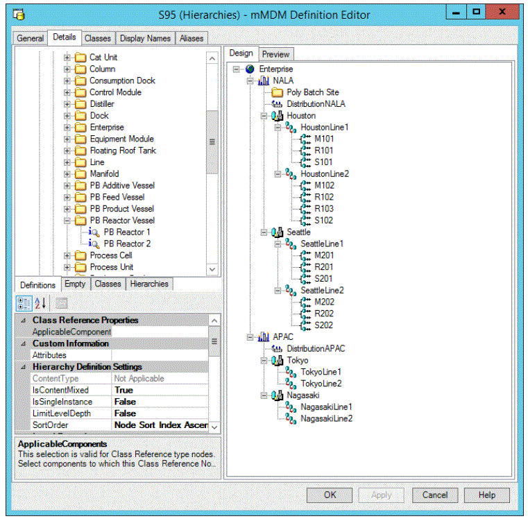 Aspen Master Manufacturing Data Management